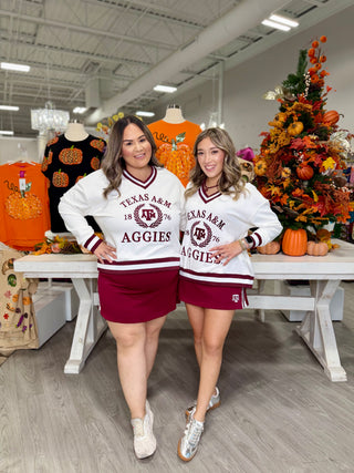 Texas A&M Heritage V-Neck Pullover