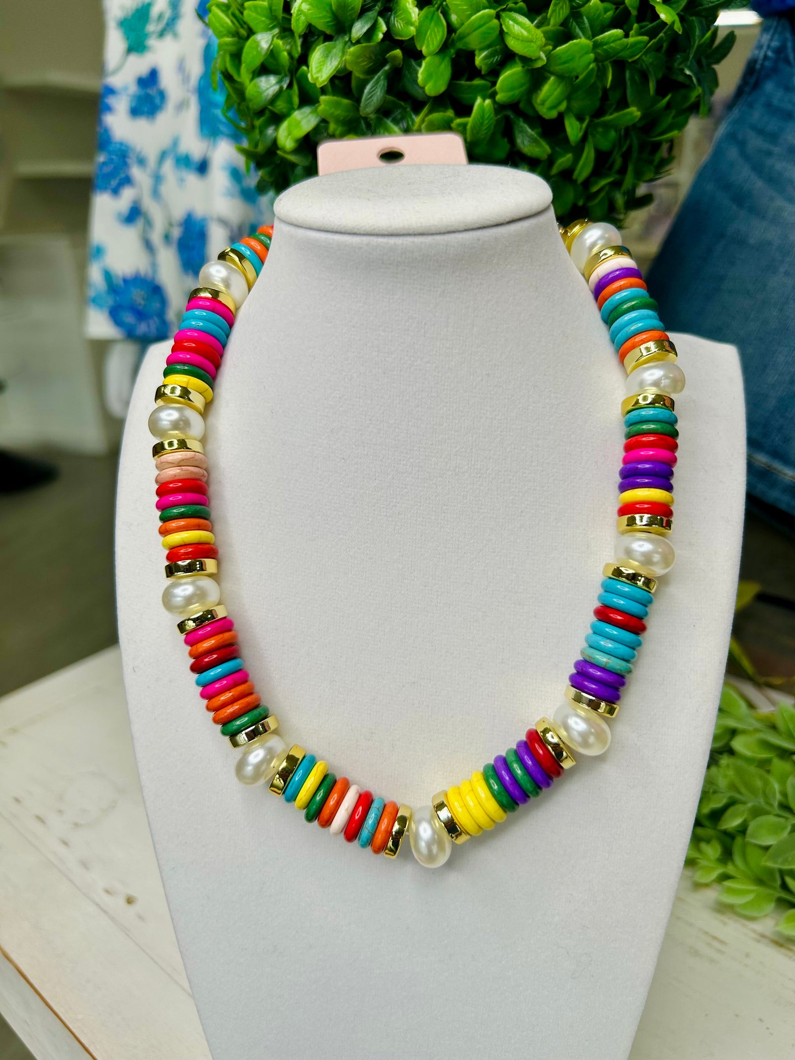 OH JOY BEADED NECKLACE