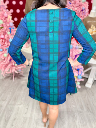 Lonna Plaid Dress