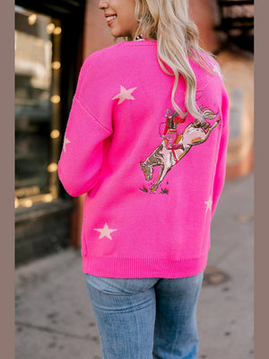 Callie Cardigan- Pink