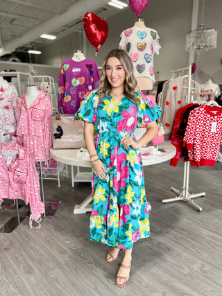 CARRIE FLORAL DRESS