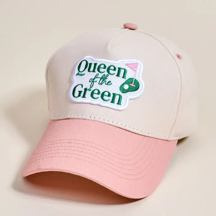 Classic Canvas Hat–Queen of the Green