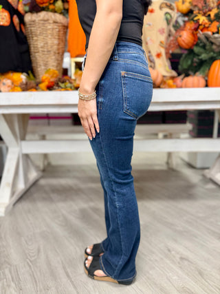 BETH DARK WASH BOOTCUT JEANS