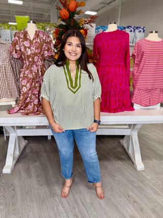 NADINE STRIPE TOP