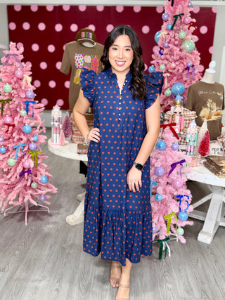 JESSICA POLKA DOT DRESS
