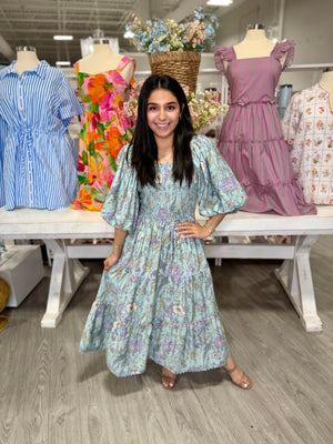 JUDITH LAVENDER DRESS