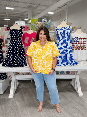 BRITT FLORAL TOP