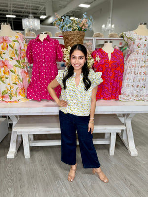 VANESSA FLORAL TOP