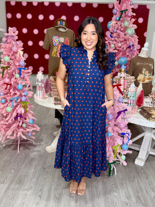 JESSICA POLKA DOT DRESS