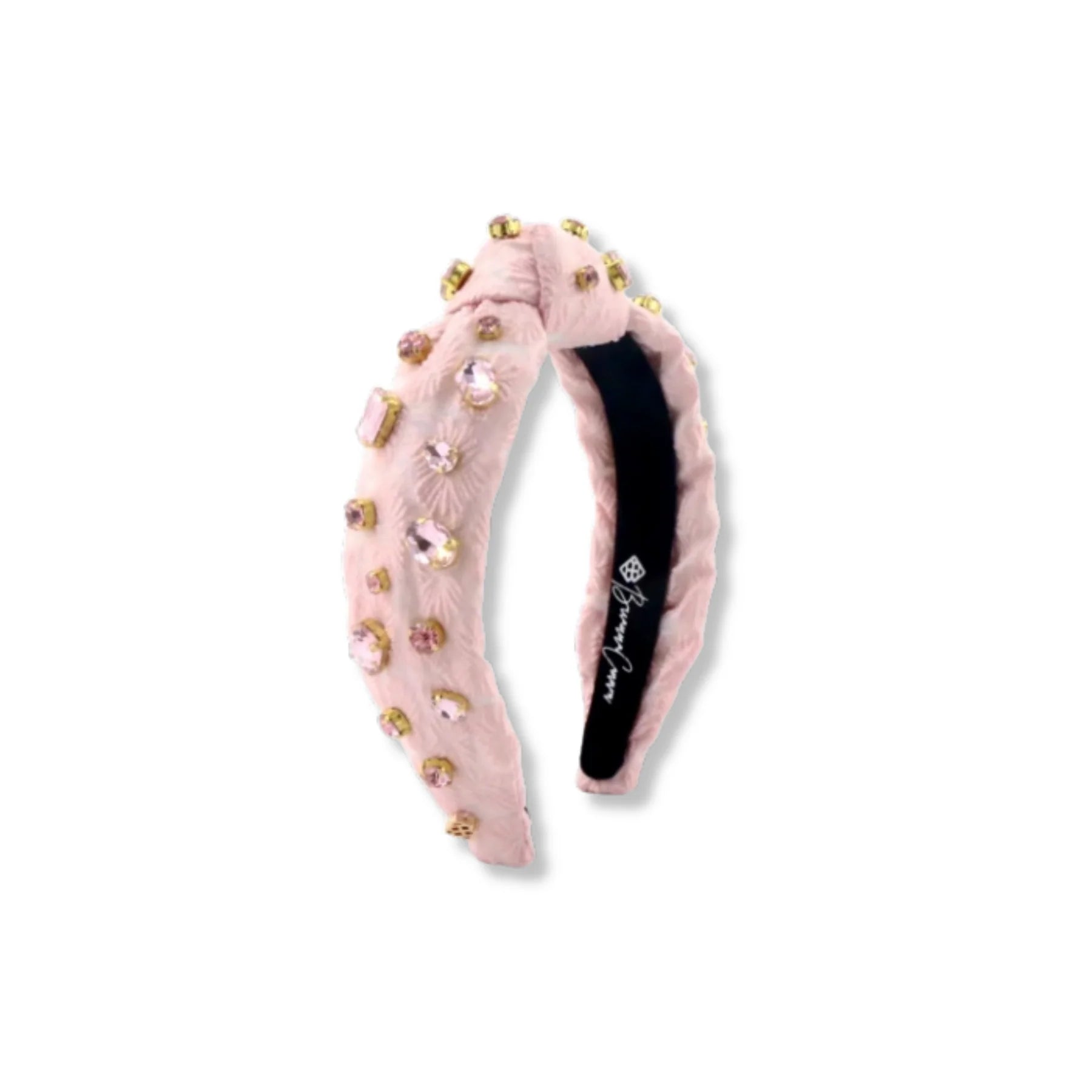 BRIANNA CANNON CHILD SIZE LIGHT PINK TEXTURED HEADBAND