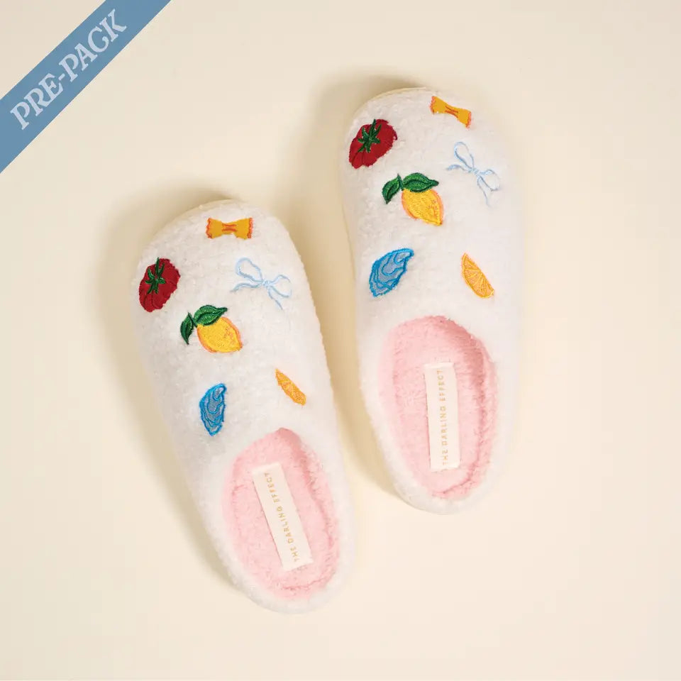 Fuzzy Slippers–Italian Summer Pre-Pack