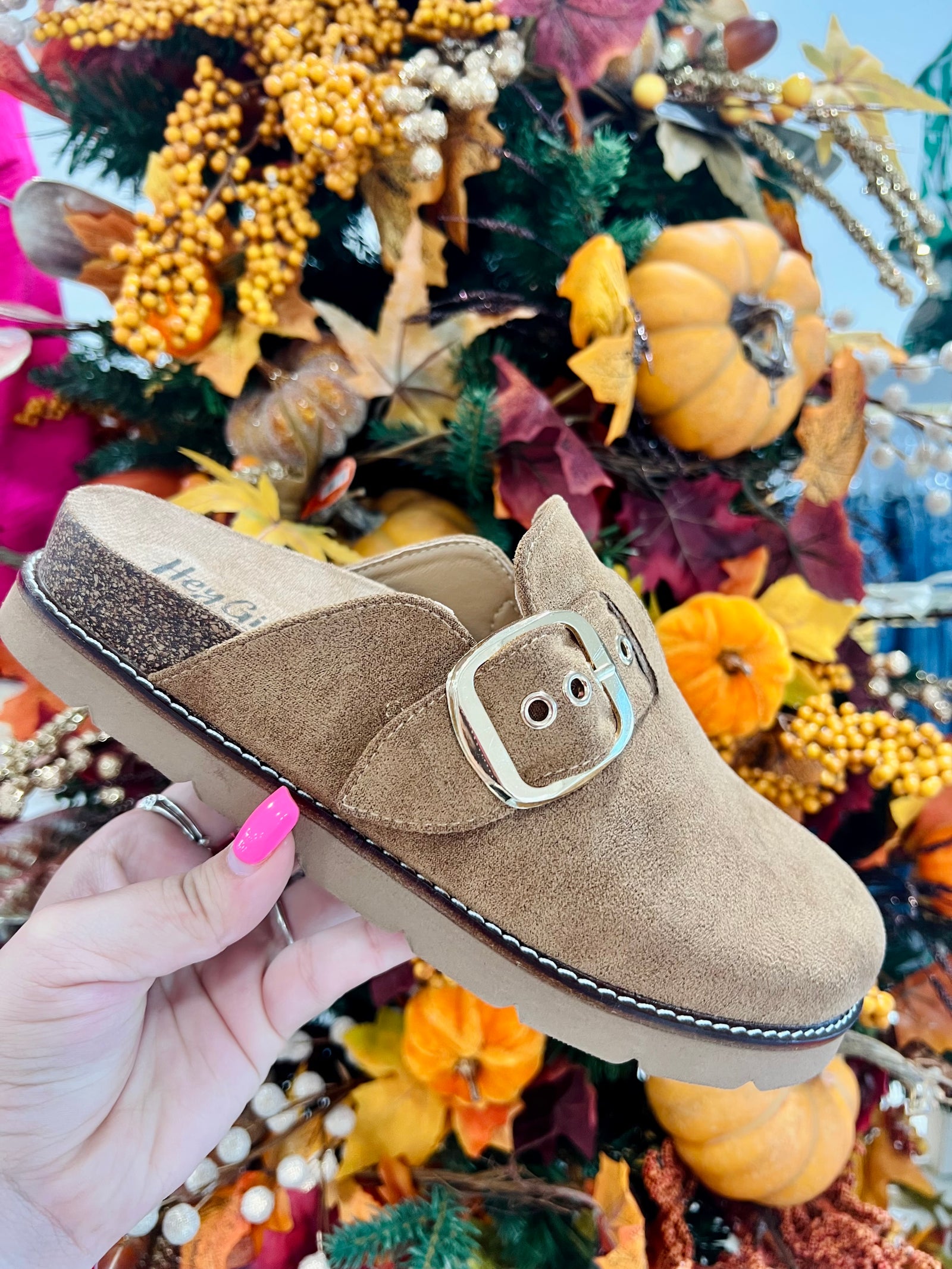 Corky's Day Dream- Tobacco Faux Suede shoes