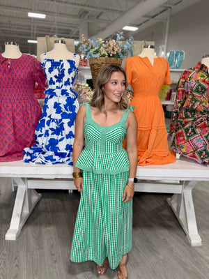 KARLA GINGHAM DRESS
