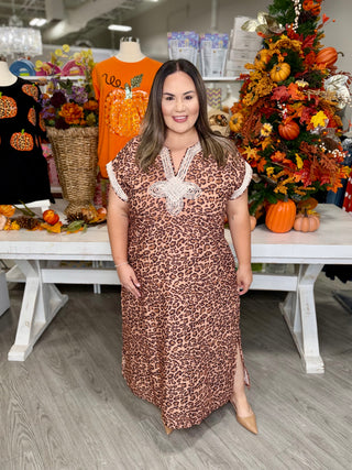 SHANON LEOPARD DRESS