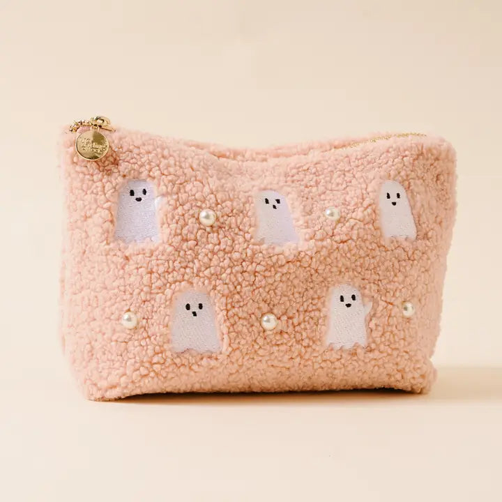 Ghosts & Pearls-Teddy Pouch