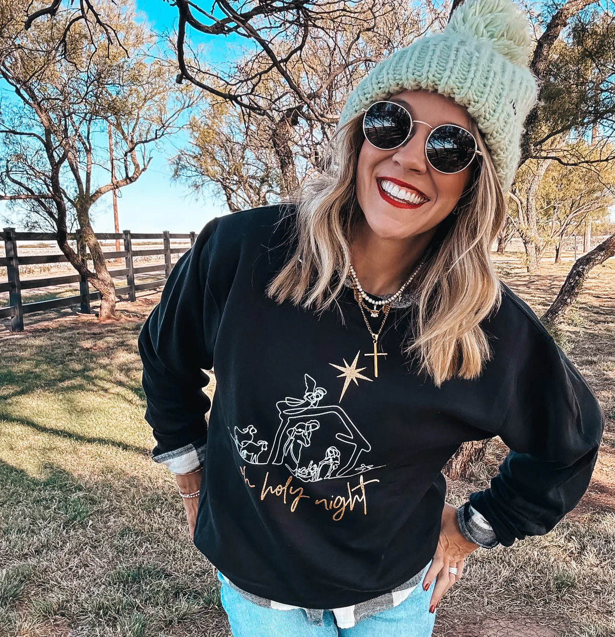 OH HOLY NIGHT SWEATSHIRT
