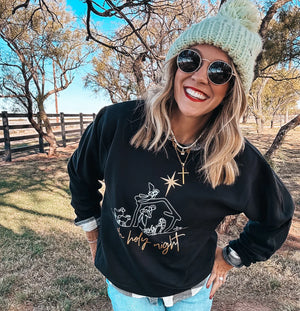 OH HOLY NIGHT SWEATSHIRT