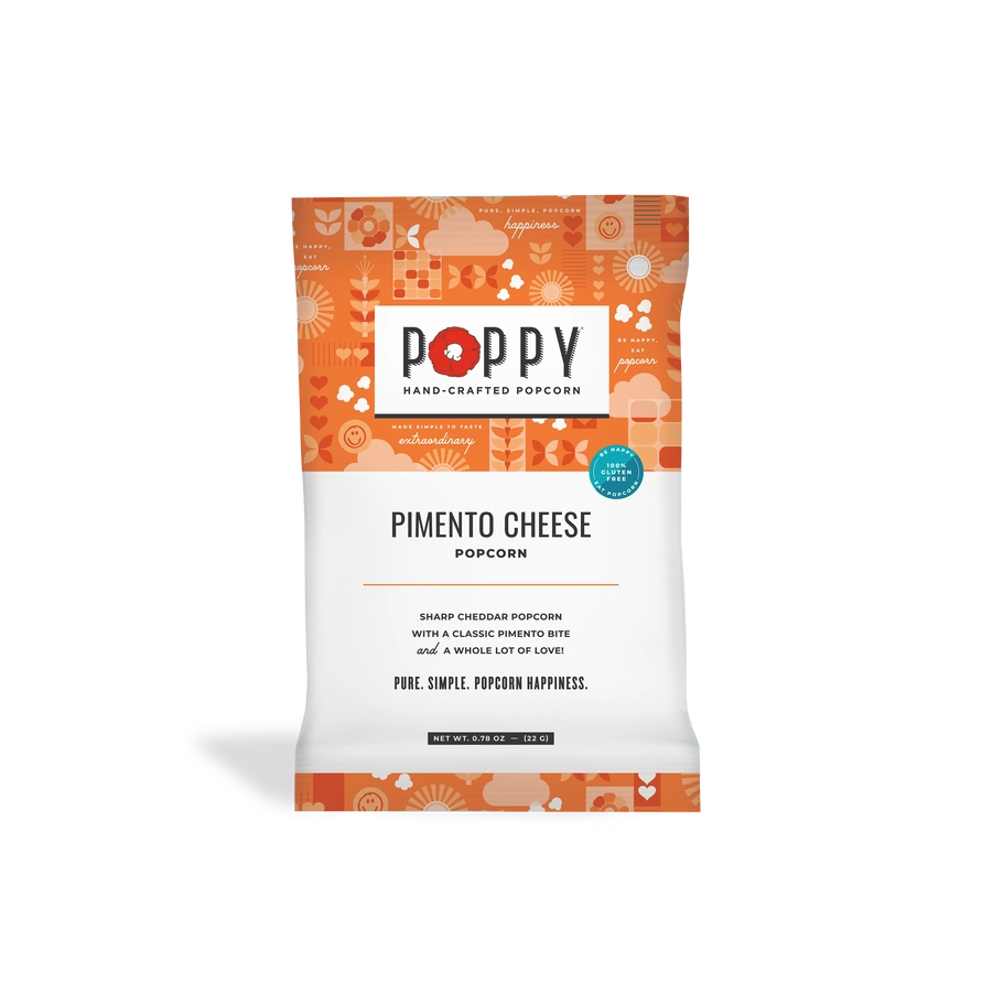 Pimento Cheese Popcorn Snack Bag