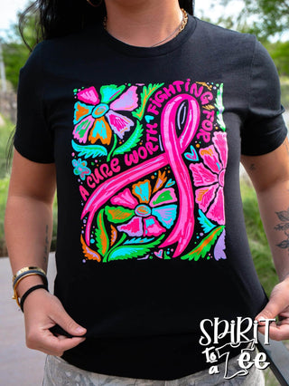 A CURE WORTH FIGHTING FOR TEE PRE ORDER