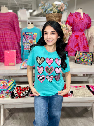 Blue Heart Tee