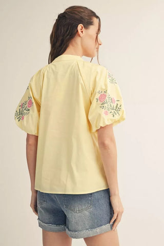 MIRANDA YELLOW TOP