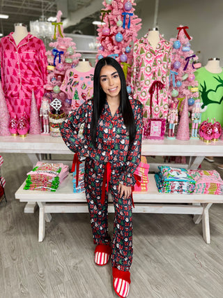 SANTA HOLIDAY PJ SET