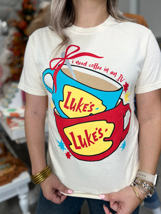LUKES COFFEE TEE