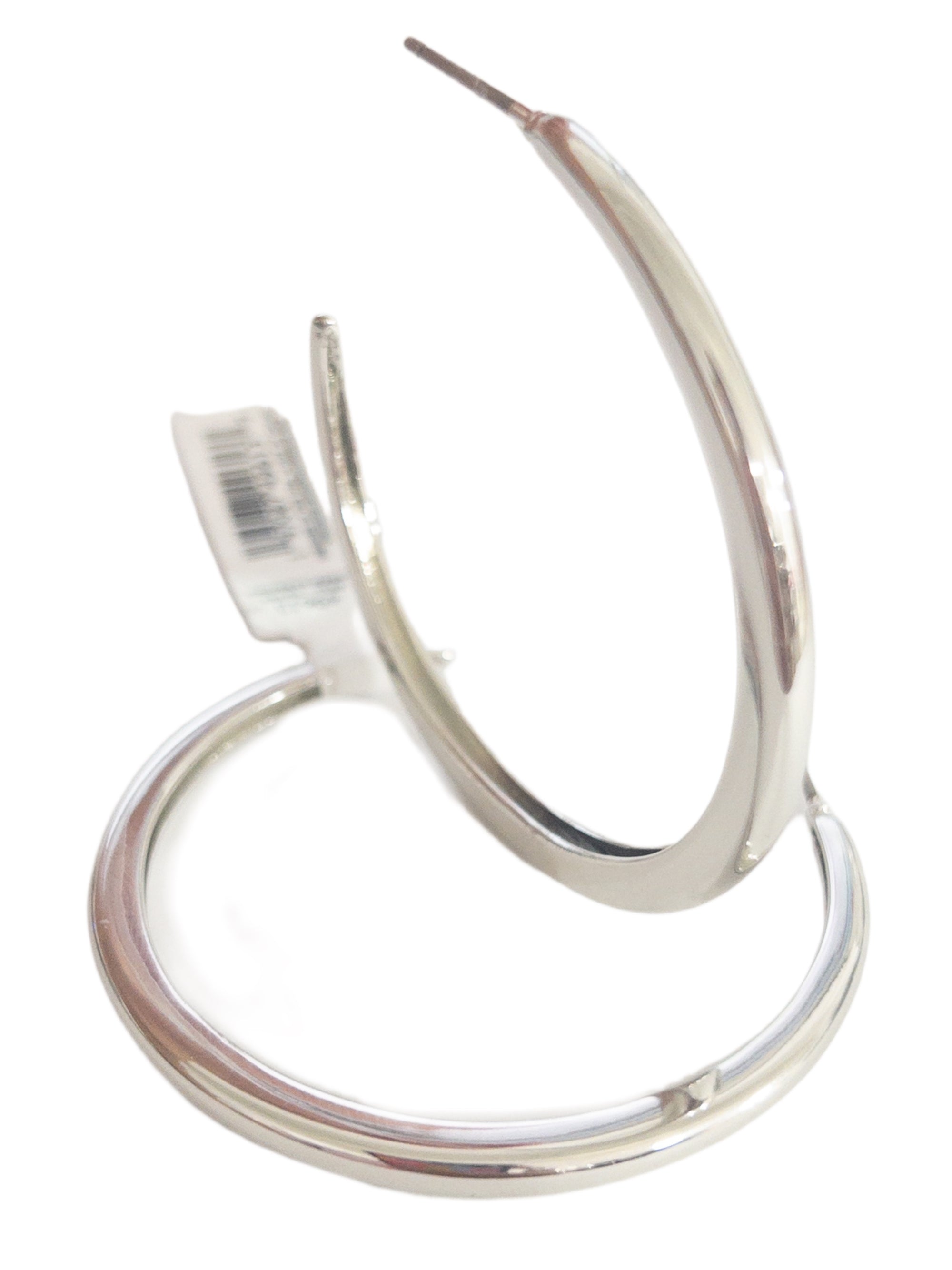 RYLE LARGE SILVER HOOPS