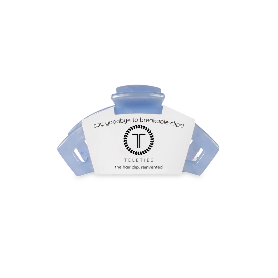 Open Hair Clip | Tiny | Blue Lagoon