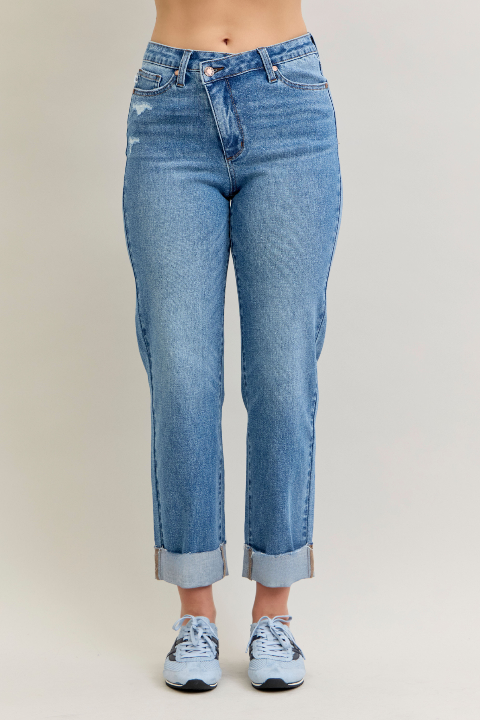BELLA JUDY BLUE HW BF JEANS