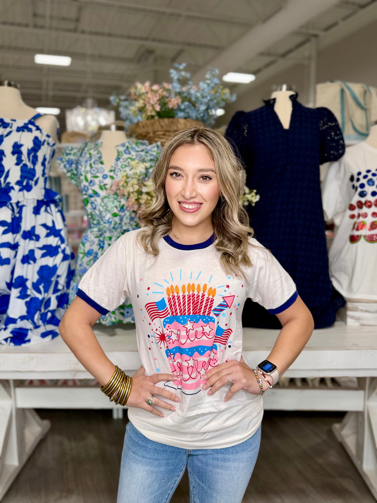 HAPPY BIRTHDAY USA TEE