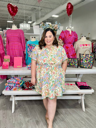 CARMEN FLORAL DRESS