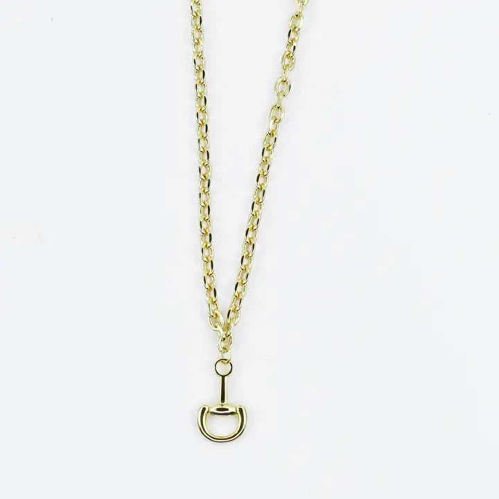 Golden Bit Necklace
