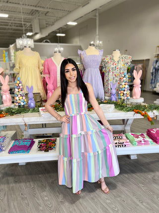 LISA PASTEL DRESS
