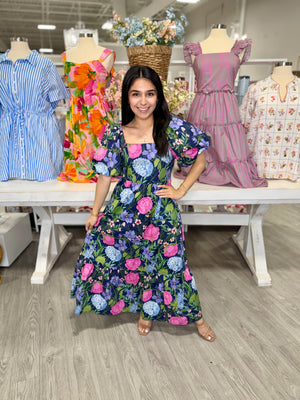 DANYSSA FLORAL DRESS