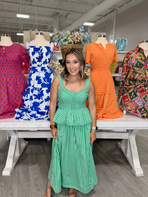 KARLA GINGHAM DRESS