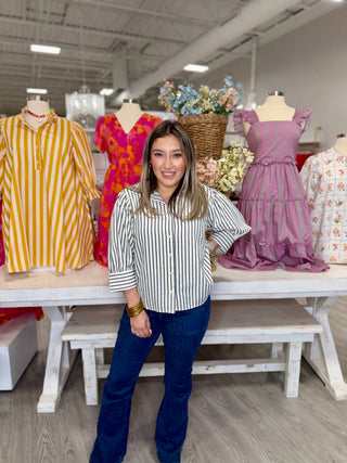 MARIE STRIPE TOP