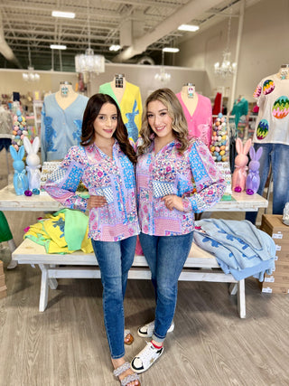 SANTA CLARA BUTTON DOWN TOP