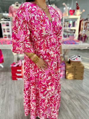 AALIYAH FLORAL MAXI DRESS