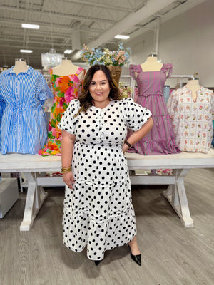 REESE POLKA DOT DRESS