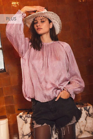 ARLA PINK SHIMMER TOP