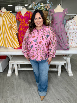 SELINA FLORAL TOP