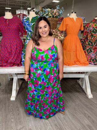 ELLE MAXI FLORAL DRESS