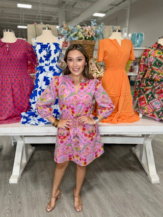 NATASHA FLORAL DRESS