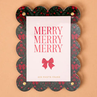 Mini Acrylic Picture Frame Magnet-A Merry Moment
