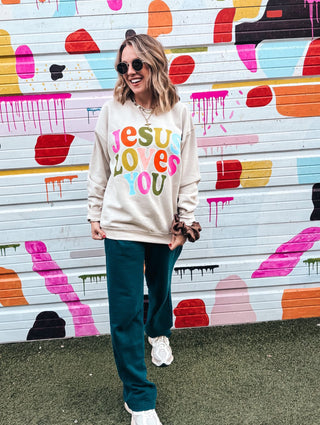 JESUS LOVES YOU SWEATSHIRT