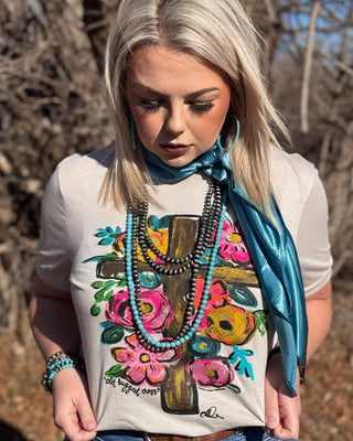 CALLIE ANN  STELTER OLD RUGGED CROSS  TEE