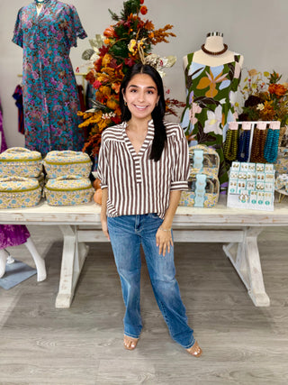 CATALINA STRIPE TOP