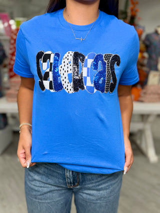 SABERCATS SEQUIN TEE