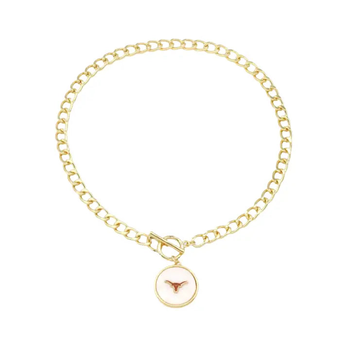 Texas Logo Necklace